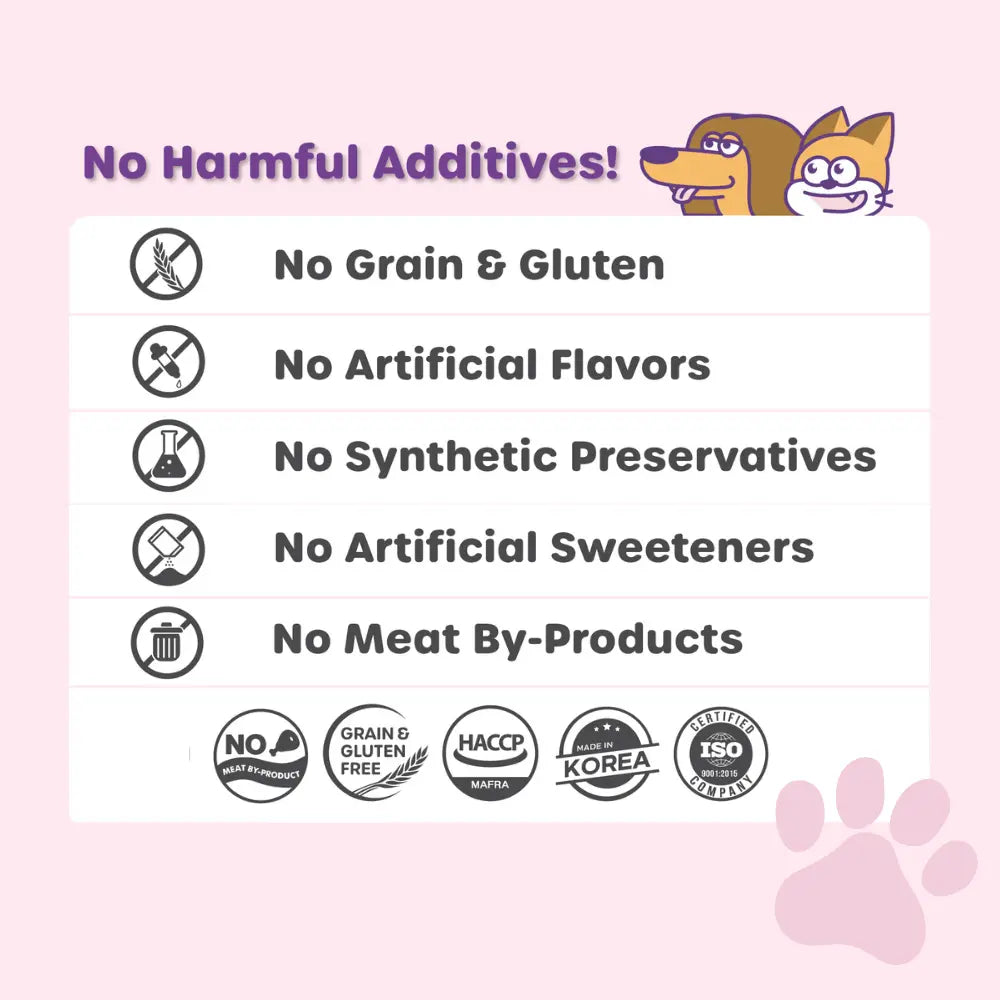 Choolip Squeeze Vita Stick Heart Lickable Pet Health Food Treats