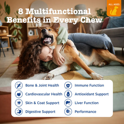 Zesty Paws 8-In-1 Chewable Multivitamin Bite for Dogs