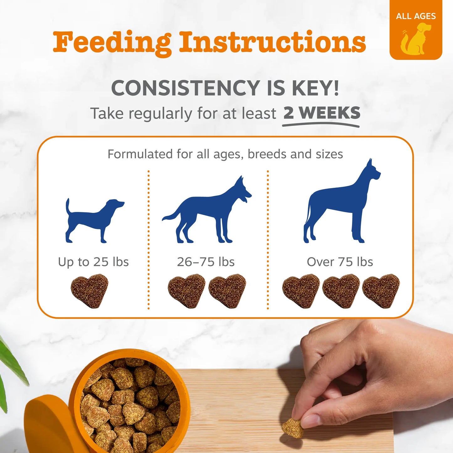 Zesty Paws 8-In-1 Chewable Multivitamin Bite for Dogs