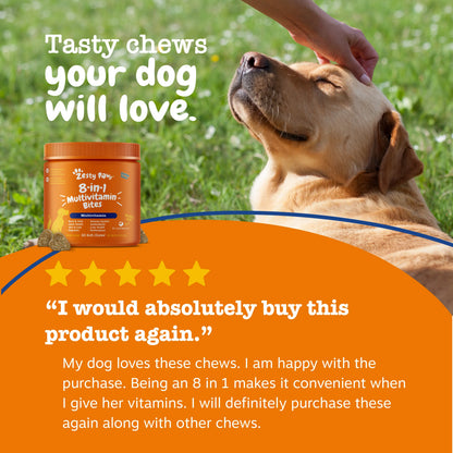 Zesty Paws 8-In-1 Chewable Multivitamin Bite for Dogs