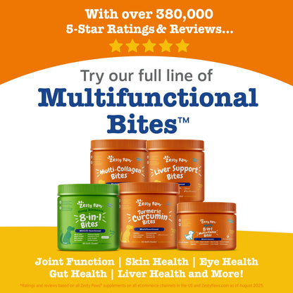 Zesty Paws 8-In-1 Chewable Multivitamin Bite for Dogs